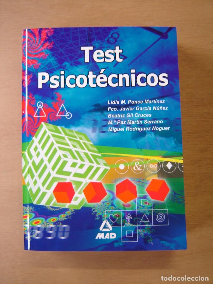 Libros: Test Psicot&eacute;cnicos  - Lidia M. Ponce Mart&iacute;nez y otros - Foto 1