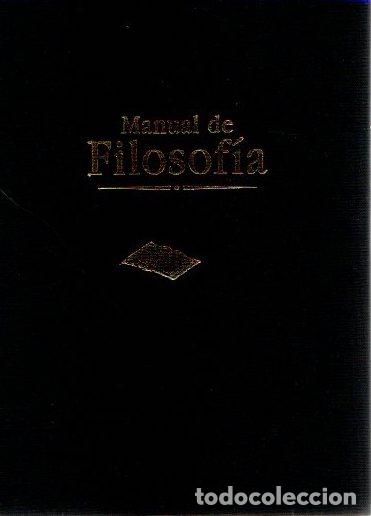 Libros: Manual de filosof&iacute;a - NO CONSTA AUTOR - Foto 1