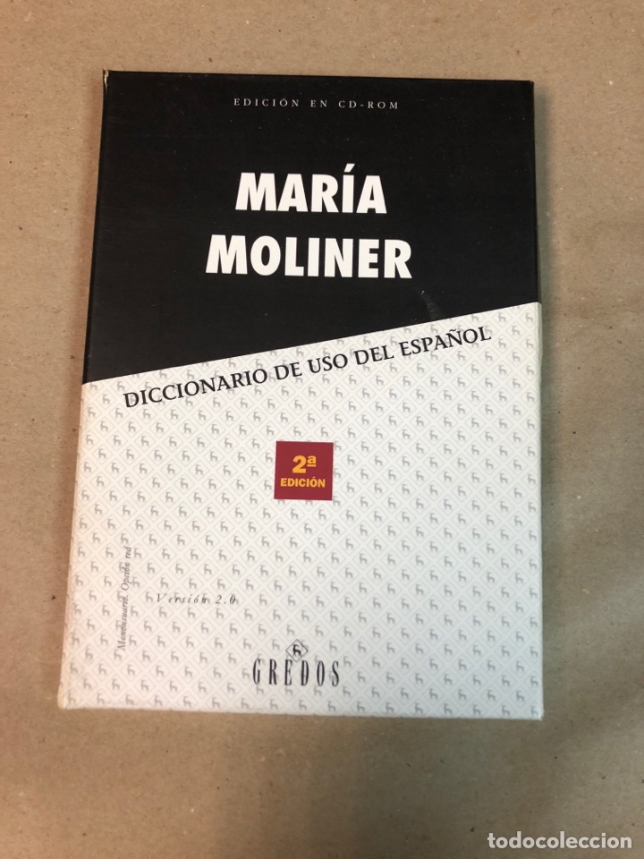 María Moliner, Diccionario De Uso Del Español E - Comprar Libros Sin ...