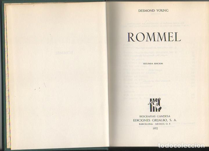 Libros: ROMMEL. - YOUNG, Desmond. - Foto 1