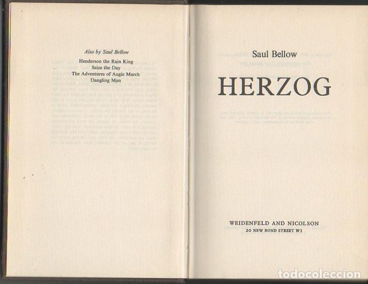 Libros: HERZOG. - BELLOW, Saul. - Foto 1