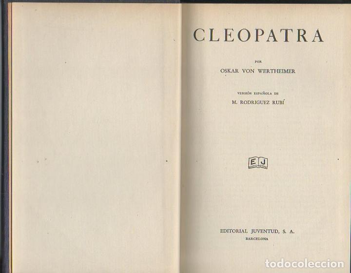 Libros: CLEOPATRA. - WERTHEIMER, Oskar von. - Foto 1