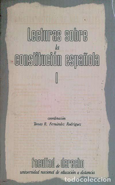 Libros: Lecturas sobre la constituci&oacute;n espa&ntilde;ola I - V.V.A.A. - Foto 1