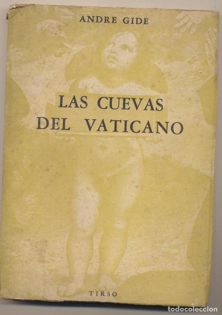 Libros: Andre guide. Las Cuevas del Vaticano. Tirso-Argentina 1961. - Foto 1