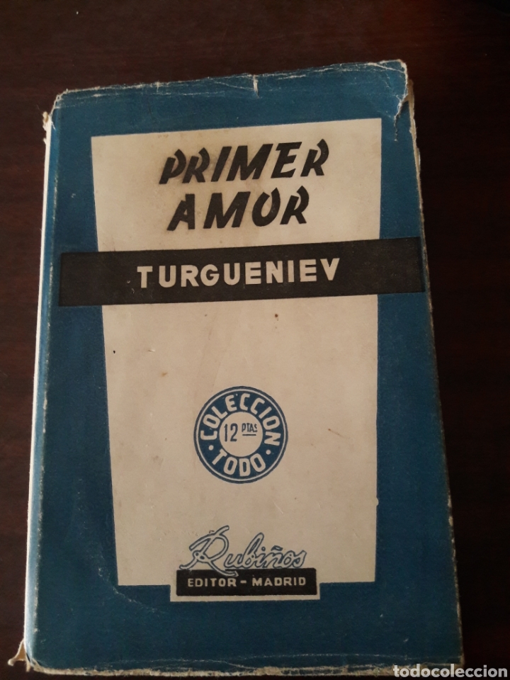 Libros: Primer Amor. Turgueniev. Ed. Rubi&ntilde;os - Foto 1
