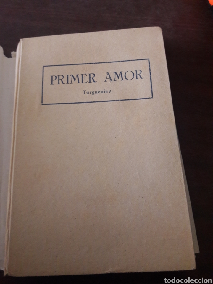 Libros: Primer Amor. Turgueniev. Ed. Rubi&ntilde;os - Foto 2