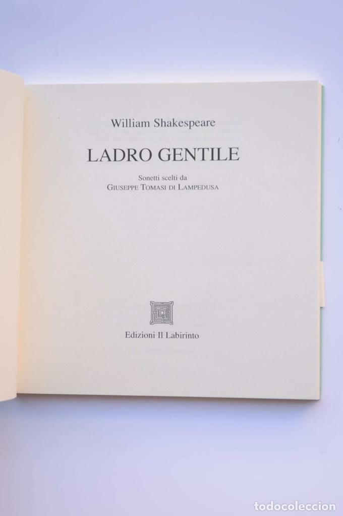 Libros: Ladro Gentile - SHAKESPEARE, William - Foto 3