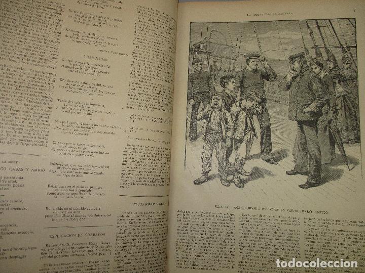 Libros: LA SEMANA POPULAR ILUSTRADA. - [Revista.] - Foto 3