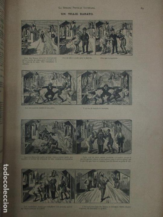 Libros: LA SEMANA POPULAR ILUSTRADA. - [Revista.] - Foto 11
