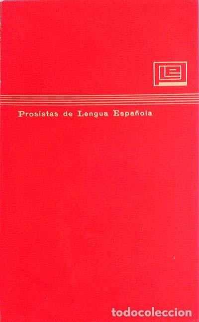 Libros: PROSISTAS DE LENGUA ESPA&Ntilde;OLA - V.V.A.A. - Foto 1