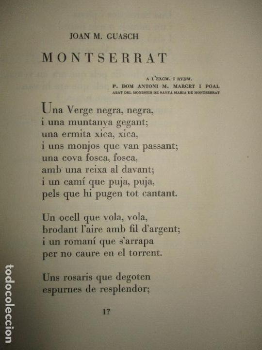 Libros: ANTOLOG&Iacute;A L&Iacute;RICA DE MONTSERRAT. - Foto 7