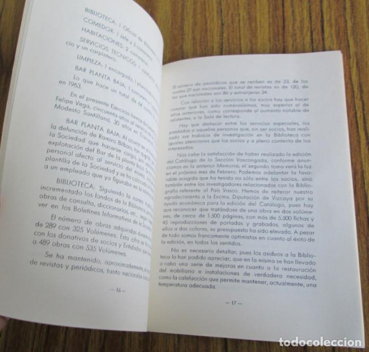 Libros: SOCIEDAD BILBAINA 1965 - Memorias - Foto 5