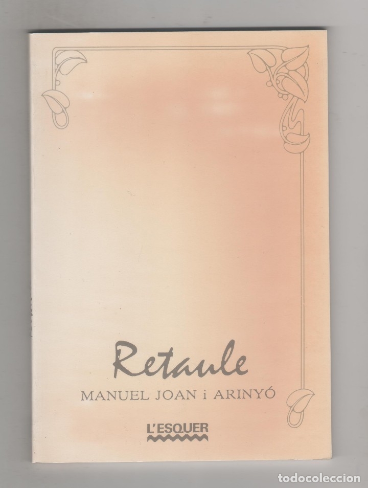 Libros: Retaule. - JOAN I ARINY&Oacute;, Manuel: - Foto 1