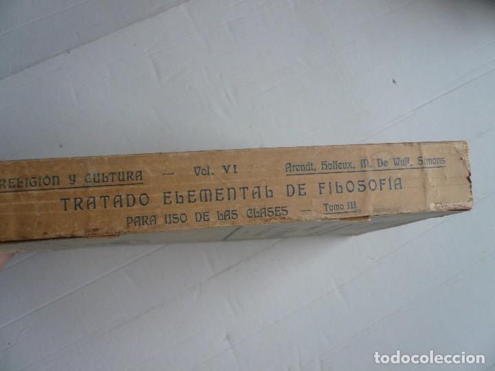 Libros: Tratado elemental de Filosof&iacute;a - Foto 3
