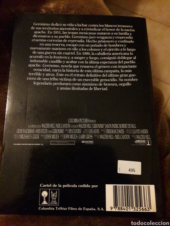 Libros: Geronimo. Por Robert J. Conley. Ed plaza janes 1994 - Foto 2