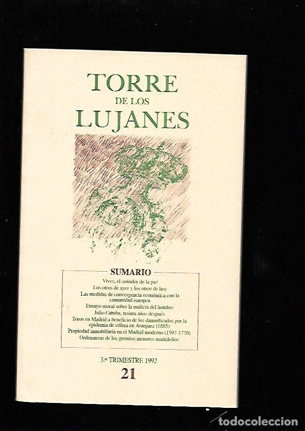Libros: TORRE DE LOS LUJANES. NUMERO 21 - VARIOS - Foto 1