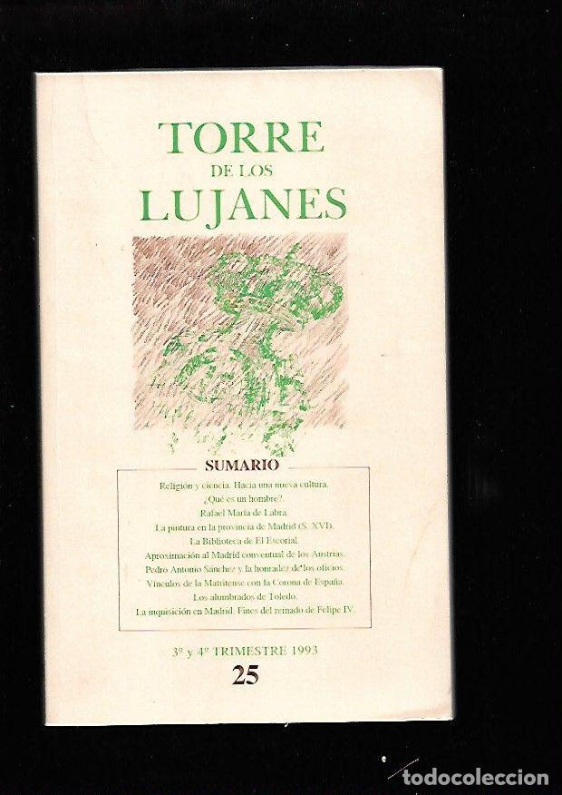 Libros: TORRE DE LOS LUJANES. NUMERO 25 - VARIOS - Foto 1
