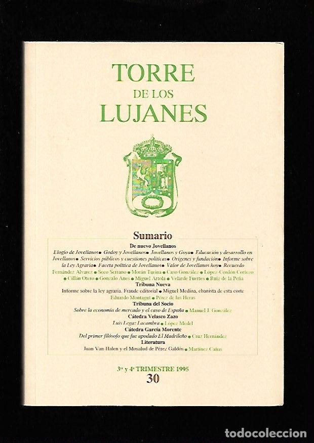 Libros: TORRE DE LOS LUJANES. NUMERO 30 - VARIOS - Foto 1
