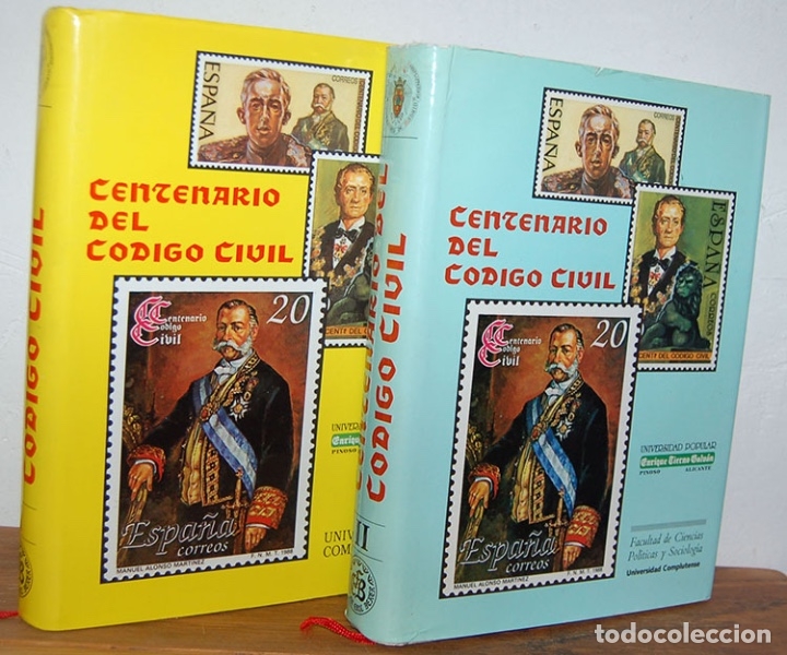 Libros: CENTENARIO DEL C&Oacute;DIGO CIVIL - VV.AA. FRANCISCO RICO P&Eacute;REZ (Direcc. Y Coord.) - Foto 1