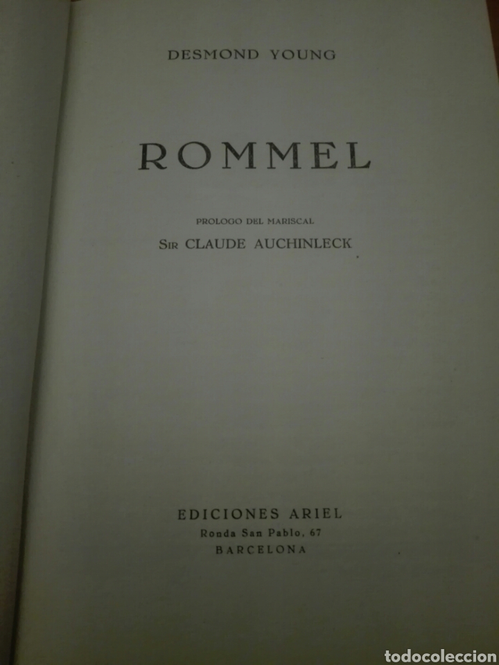 Libros: ROMMEL. DESMOND YOUNG - Foto 2