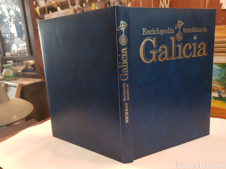 Libros: ENCICLOPEDIA TEMATICA DE GALICIA - SOCIEDAD - 1990 ED. NAUTA - Foto 1