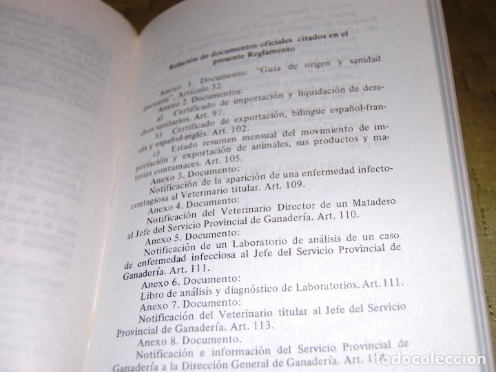 Libros: LEGISLACI&Oacute;N DE EPIZOOTIAS (decada de los 80). - Foto 3