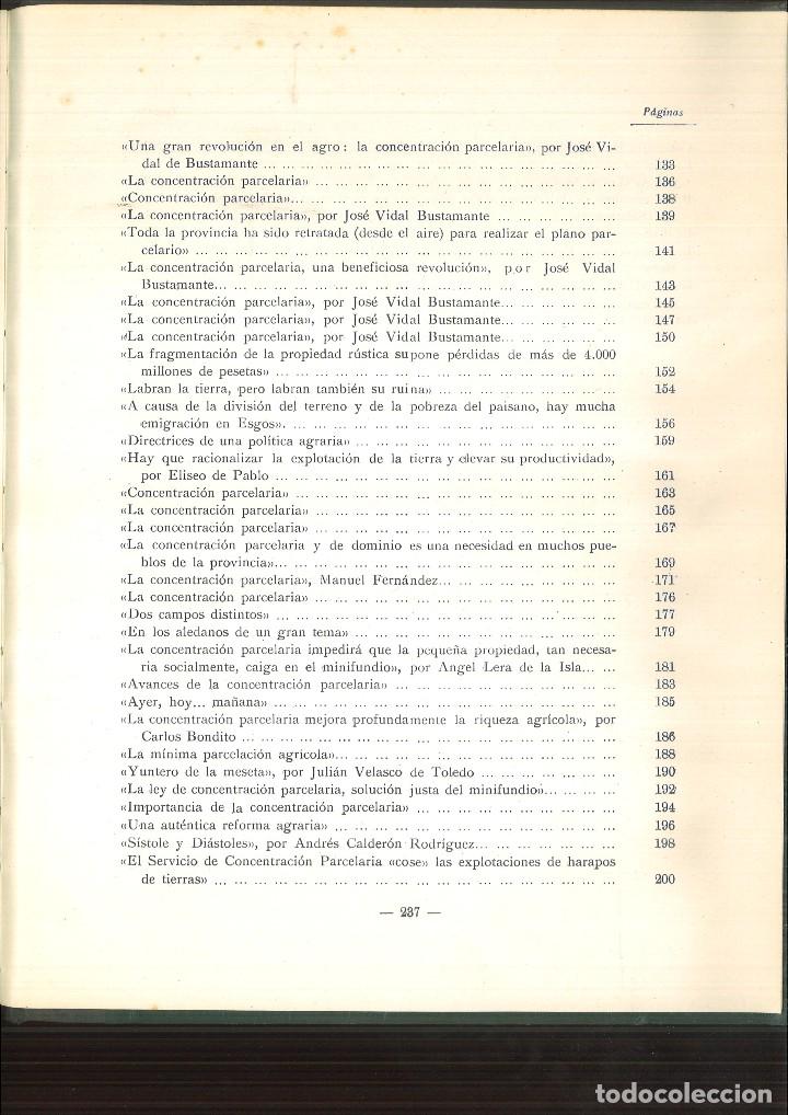 Libros: LA CONCENTRACI&Oacute;N PARCELARIA EN LA OPINI&Oacute;N P&Uacute;BLICA. - Foto 5