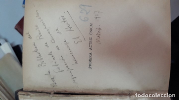 Libros: Pedro, Valent&iacute;n de - &iexcl; PRIMERA ACTRIZ &Uacute;NICA ! - Foto 7