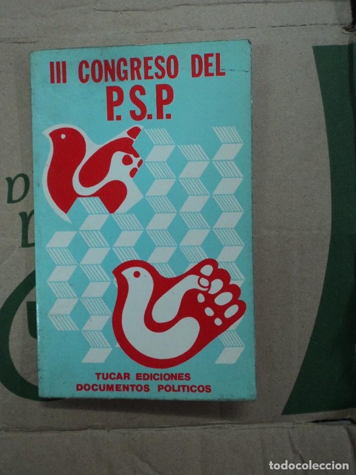 Libros: III - Congreso del P.S.P. Tucar ediciones - Foto 1