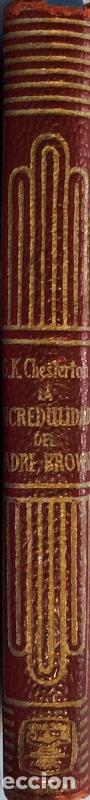 Libros: La incredulidad del Padre Brown - Gilbert Keith Chesterton - Foto 2