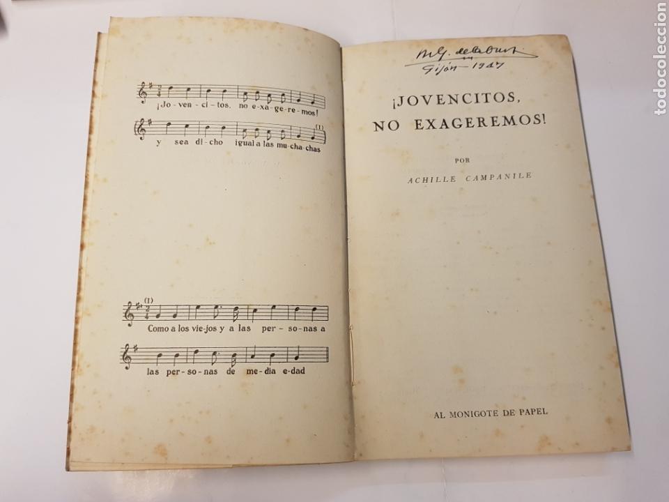 Libros: &iexcl;Jovencitos, no exageremos! - Achille Campanile - 1943 - Foto 3