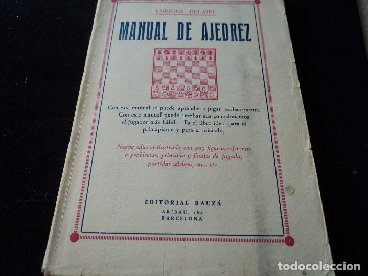 Libros: MANUAL DE AJEDREZ. DELAIRE, ENRIQUE - Foto 1