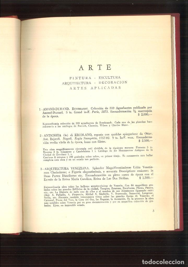 Libros: CAT&Aacute;LOGO DE LIBROS DE ARTE. LIBRER&Iacute;A LAMATEUR - Foto 3