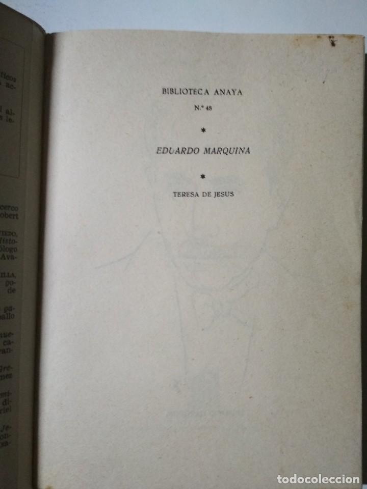 Libros: TERESA DE JESUS - EDUARDO MARQUINA - Foto 2