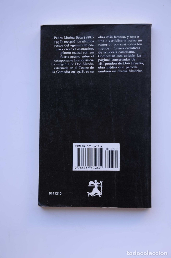 Libros: La venganza de Don Mendo - MU&Ntilde;OZ SECA, Pedro - Foto 3