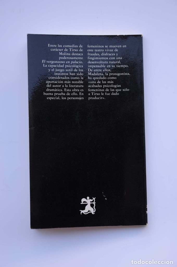 Libros: El vergonzoso en Palacio - TIRSO de MOLINA - Foto 3