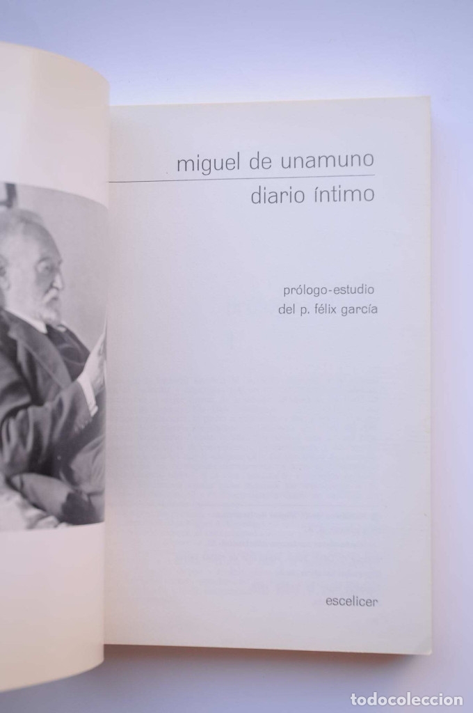 Libros: Diario &iacute;ntimo - UNAMUNO, Miguel - Foto 2