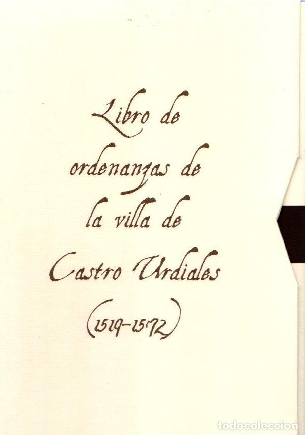 Libros: Libro de ordenanzas de la villa de Castro Urdiales (1519-1572) - NO CONSTA AUTOR