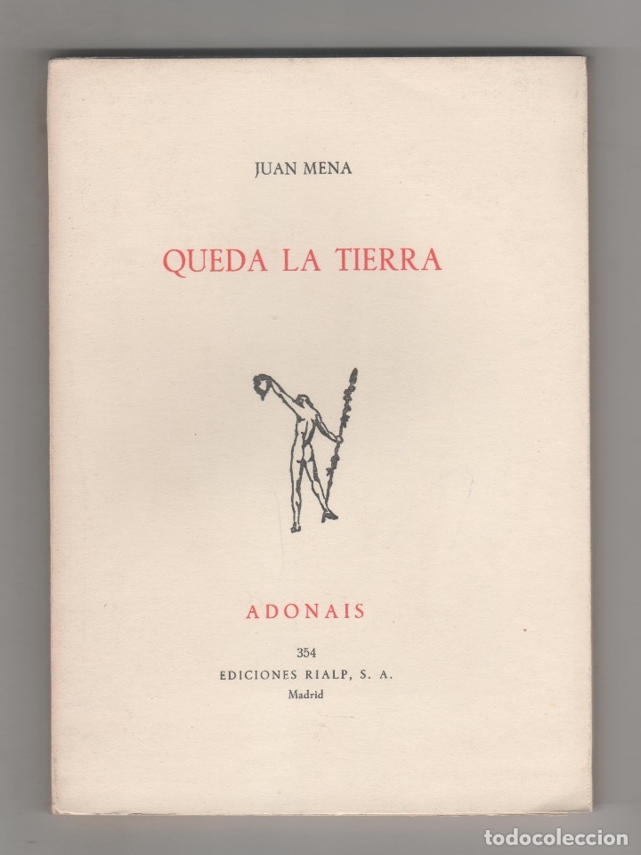 Libros: Queda la tierra. - MENA, Juan: - Foto 1
