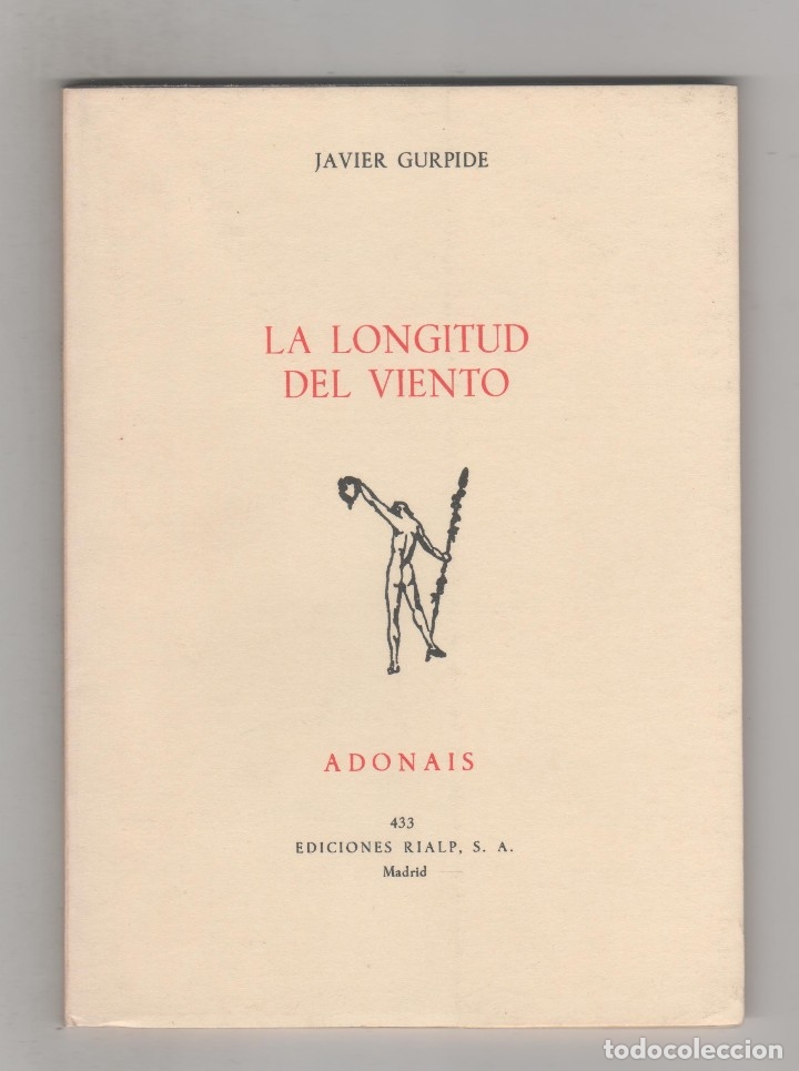 Libros: LA LONGITUD DEL VIENTO. - GURPIDE, JAVIER: - Foto 1