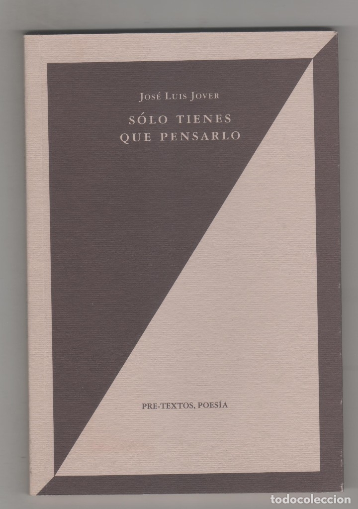 Libros: S&oacute;lo tienes que pensarlo. - JOVER, JOS&Eacute; LUIS: - Foto 1