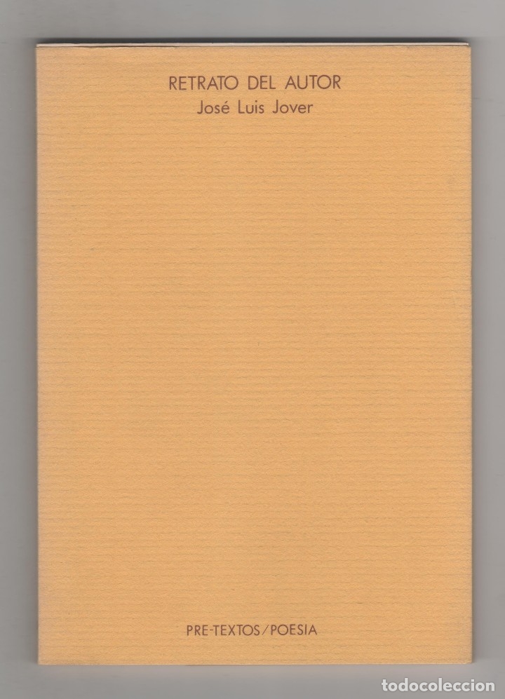 Libros: Retrato del autor. - JOVER, JOS&Eacute; LUIS: - Foto 1