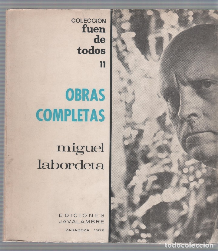 Libros: Obras completas. - LABORDETA, Miguel: - Foto 1
