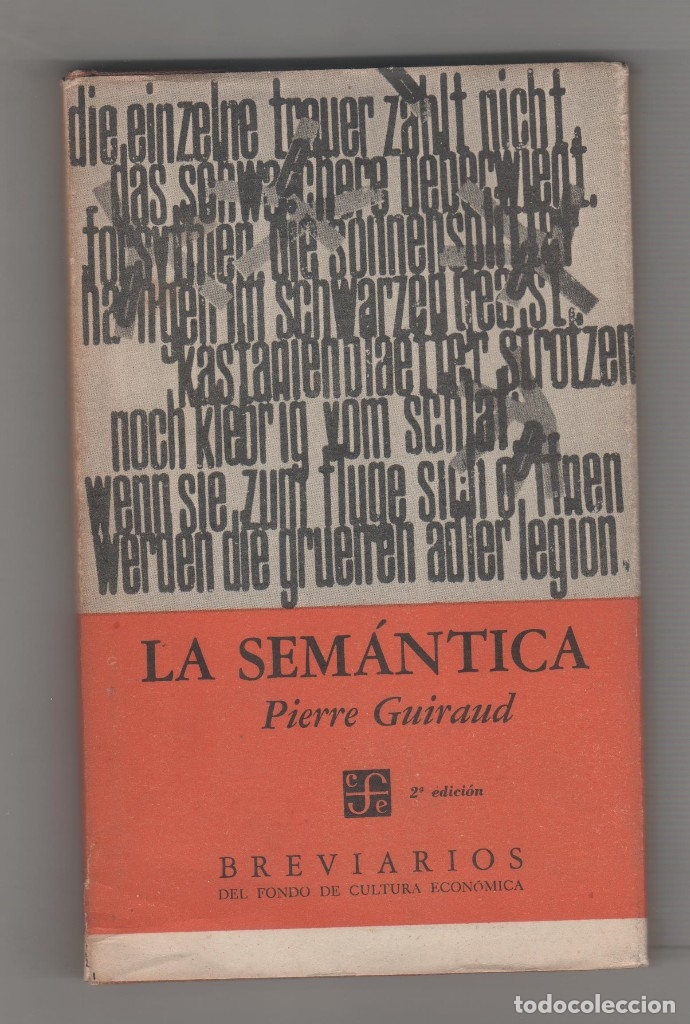 Libros: LA SEM&Aacute;NTICA. - GUIRAUD, PIERRE: - Foto 1