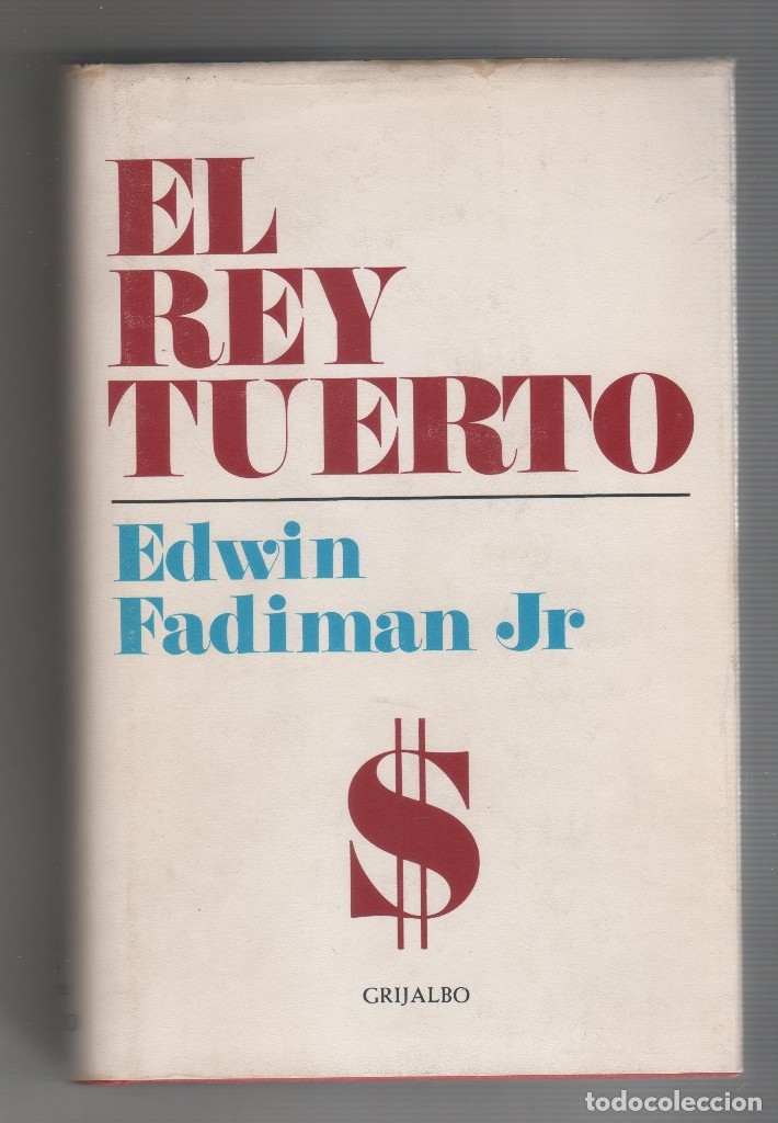 Libros: EL REY TUERTO. - FADIMAN, EDWIN JR: - Foto 1