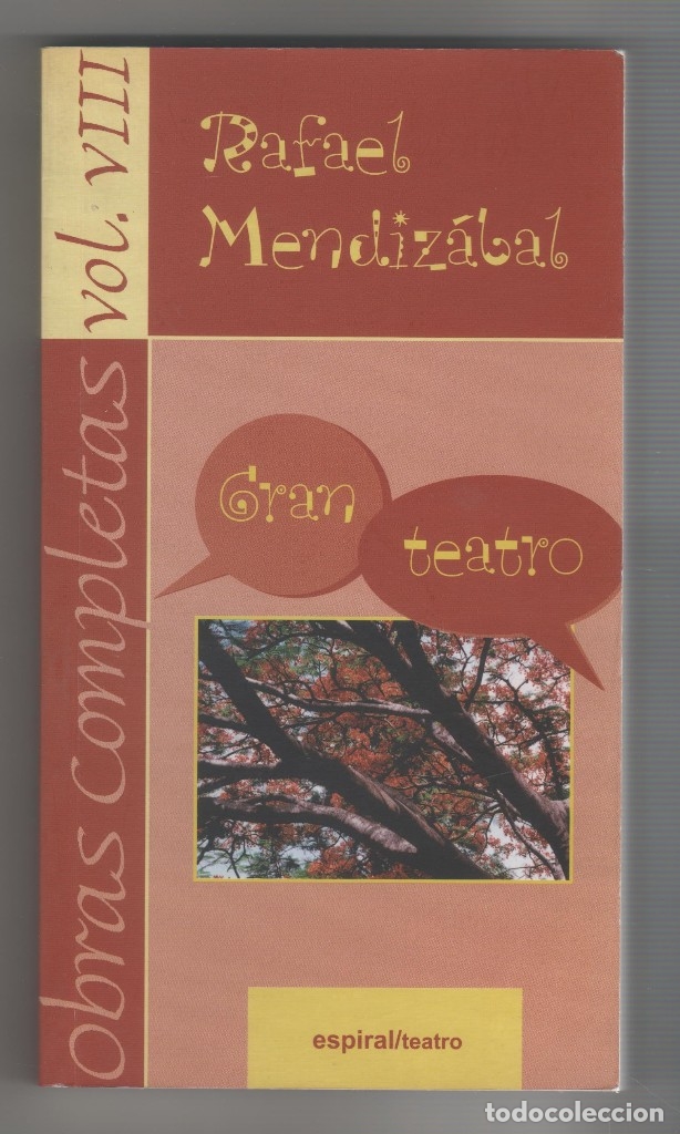 Libros: Obras completas VIII. Gran teatro. - MENDIZ&Aacute;BAL, Rafael: - Foto 1