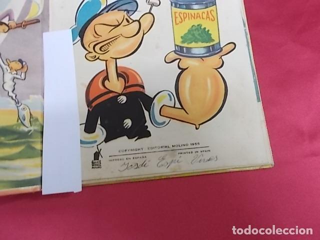 Libros: POPEYE Y SUS ESPINACAS. MOLINO. 1955 - Foto 3