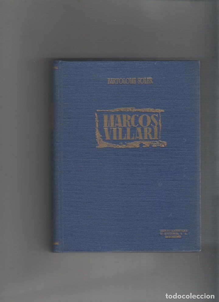 Libros: Marcos Villar&iacute; - SOLER, Bartolom&eacute; - Foto 1