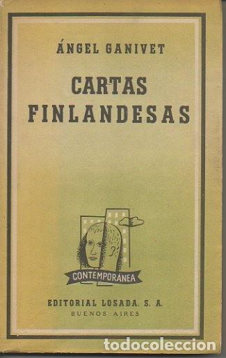 Libros: CARTAS FINLANDESAS. - GANIVET, Angel. - Foto 1
