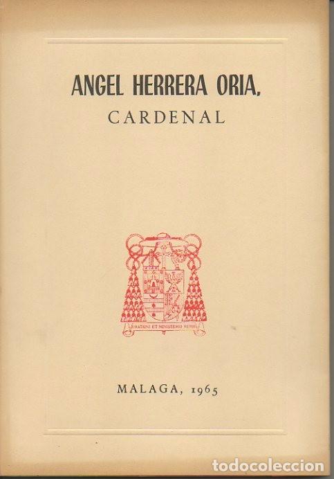 Libros: ANGEL HERRERA ORIA, CARDENAL. - ANONIMO. - Foto 1